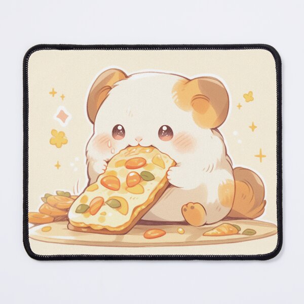 Item preview, Kawaii pizza hamster designed and sold by ColourfulAnni.