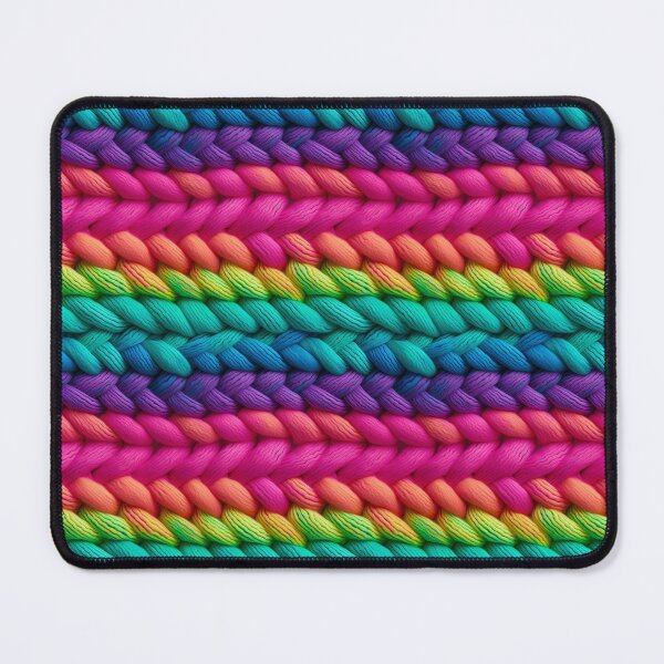 Item preview, Big yarn knitting pattern in neon colors designed and sold by Magryt.