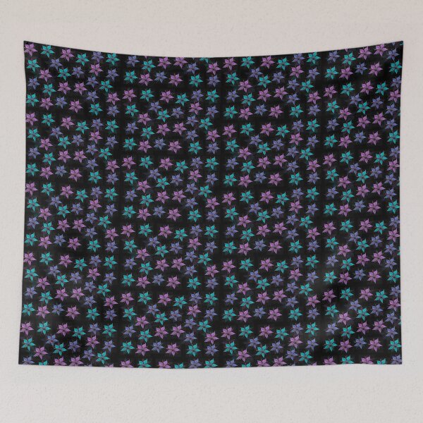 Item preview, Borage Flower Pattern designed and sold by Linda Sijpkes.