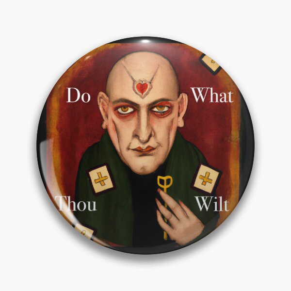 Artikelvorschau, Aleister Crowley DWTW entworfen und verkauft von LoveEqualsLaw.