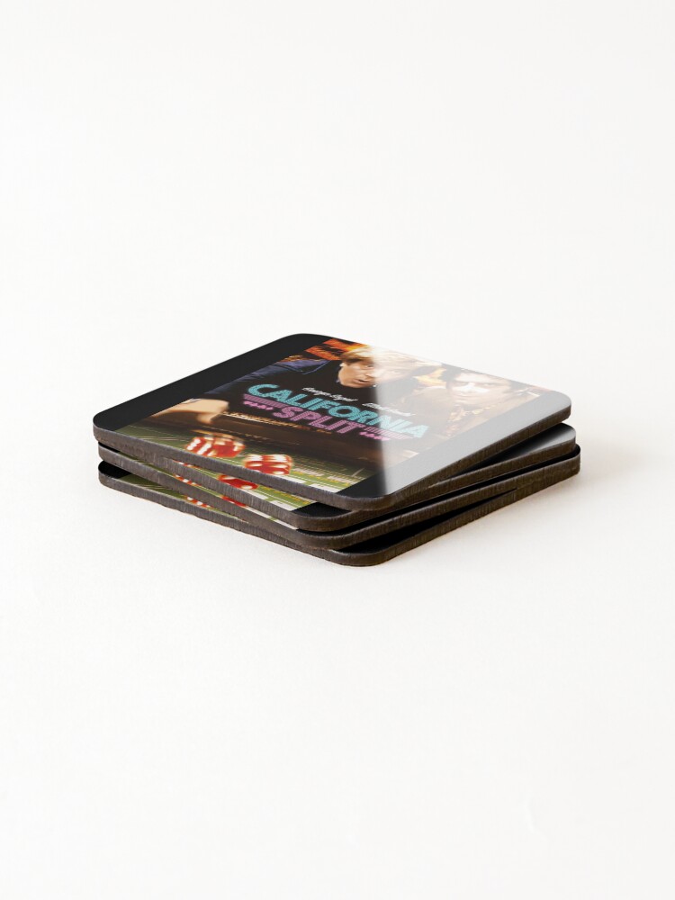 Thumbnail 4 of 5, Coasters (Set of 4), California Split designed and sold by Mode-Amuck-Ruu.
