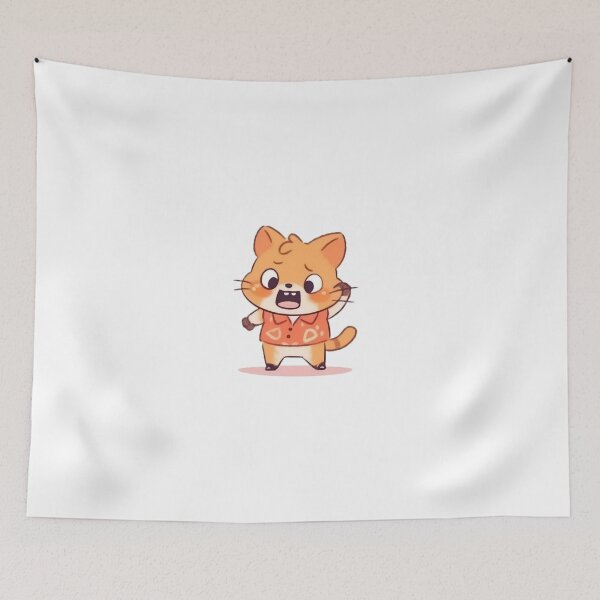 Item preview, Orange cat designed and sold by HappyCuteCat.