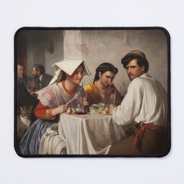 Item preview, Carl Bloch - In a Roman Osteria designed and sold by Art And Artist.