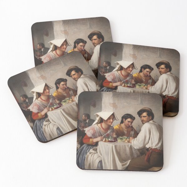 Item preview, Carl Bloch - In a Roman Osteria designed and sold by Art And Artist.