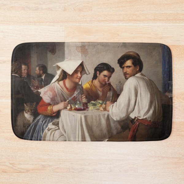 Item preview, Carl Bloch - In a Roman Osteria designed and sold by Art And Artist.