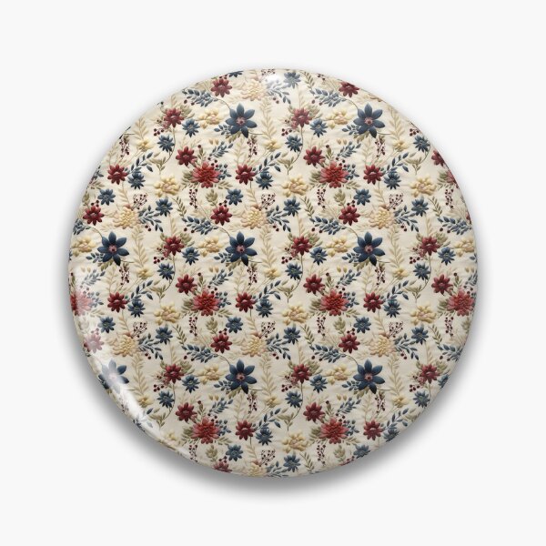 Item preview, Blooming Threads: Sophisticated Embroidery Design designed and sold by SynthPrint.