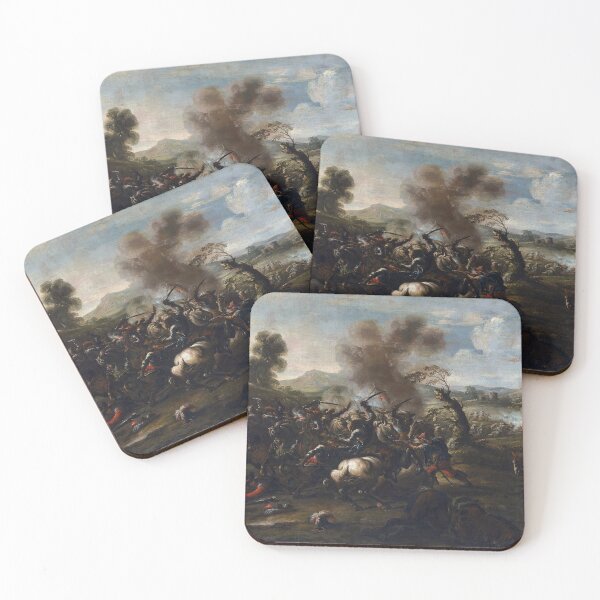 Item preview, Ciccio Napoletano - A Cavalry Battle Scene designed and sold by Art And Artist.