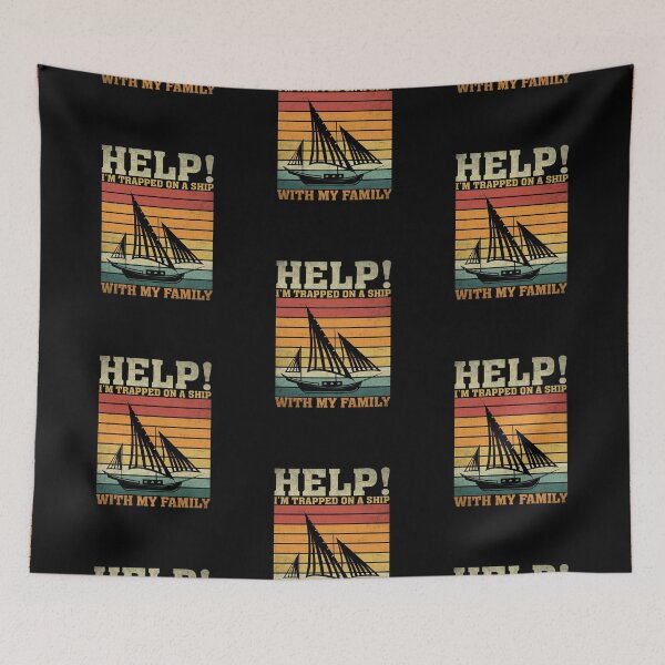 Item preview, Help im trapped on a ship with my family designed and sold by Szafone.