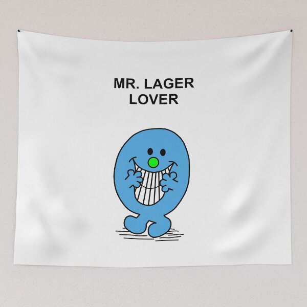 Item preview, Mr. Lager Lover designed and sold by Scat the cat.