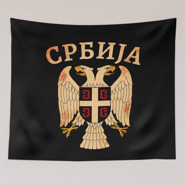 Item preview, Serbia eagle coat of arms designed and sold by Mila1946.