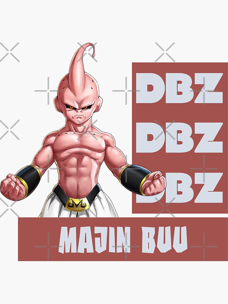 Majin Buu Dbz Sticker - Majin buu Dbz Dragon ball z - Discover