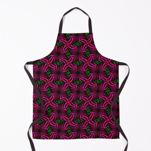 Item preview, Candy Flip Trippy Dark Green Pink Pattern designed and sold by theWeppen.