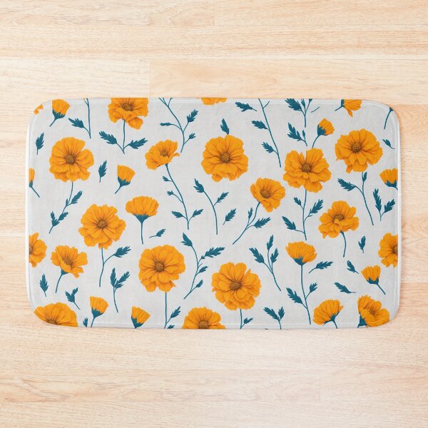 Item preview, Marigold Flower Pattens designed and sold by STYLESHOWIN.