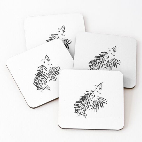 Item preview, Imprint of leaves on sea sand designed and sold by Your BEST art.