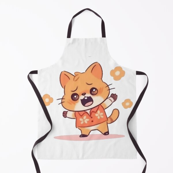 Item preview, orange hugging cat designed and sold by HappyCuteCat.