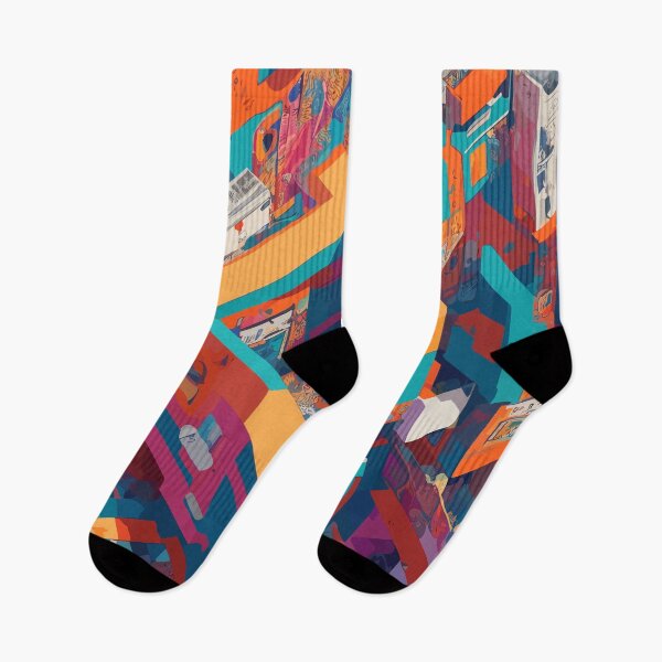 Item preview, Cubic colorfull abstract design designed and sold by IDEA-POINT.