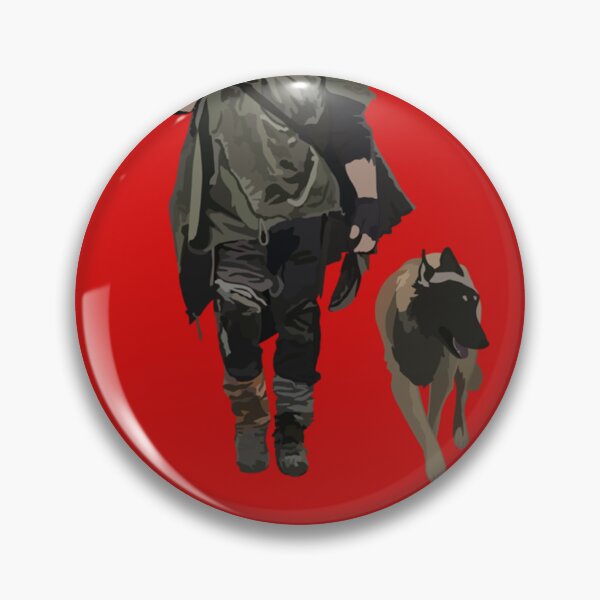 Artikelvorschau, Daryl Dixon und Hund entworfen und verkauft von ClementSenger.