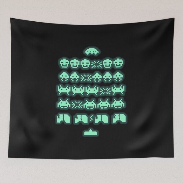 Item preview, Space Invaders designed and sold by LiscaGraphicArt.