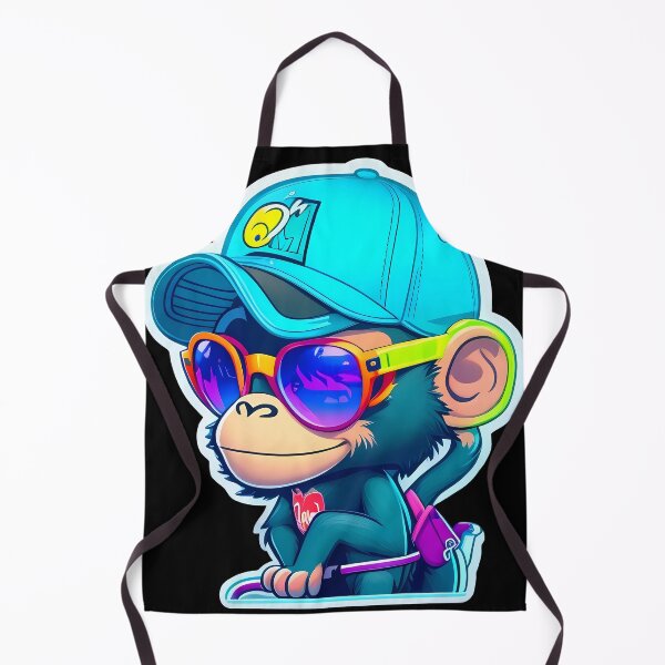 Item preview, Cute Neon Monkey designed and sold by Crazy4Graphics.