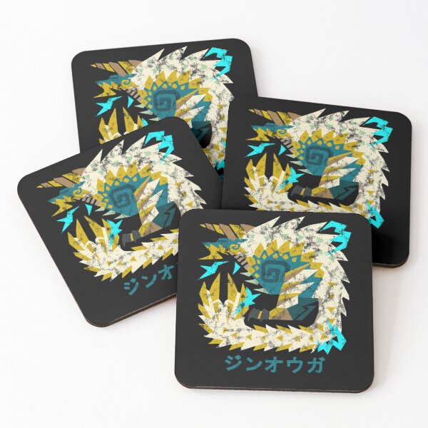 Item preview, Monster Hunter World Iceborne Zinogre Kanji Icon  designed and sold by PatriciasCurd.