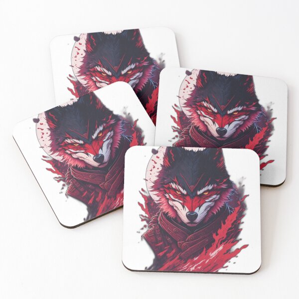 Item preview, Fearless Warrior Wolf designed and sold by LEVI SALVIAN JANITRA.