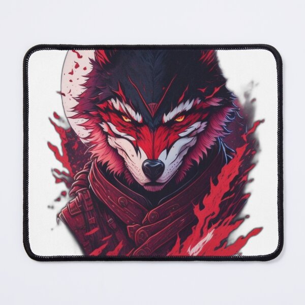 Item preview, Fearless Warrior Wolf designed and sold by LEVI SALVIAN JANITRA.