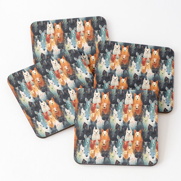 Item preview, Weird Dogs designed and sold by KateAndersonLTD.