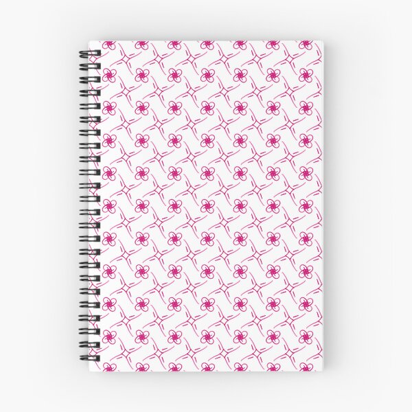 Item preview, pink and white flora seamless  A-Line Dresses or wall paper designed and sold by LifeTU.