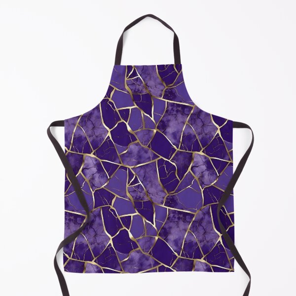 Item preview, Kintsugi Purple Pattern designed and sold by liligo-art.