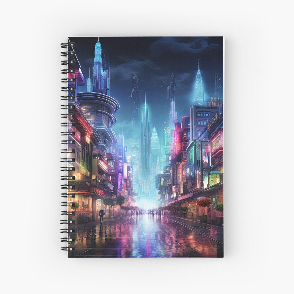 Item preview, Spiral Notebook designed and sold by garretbohl.