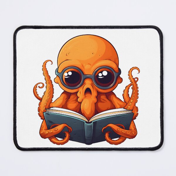 Item preview, The Wise Octopus: A Scholar of the Deep designed and sold by aigcx.