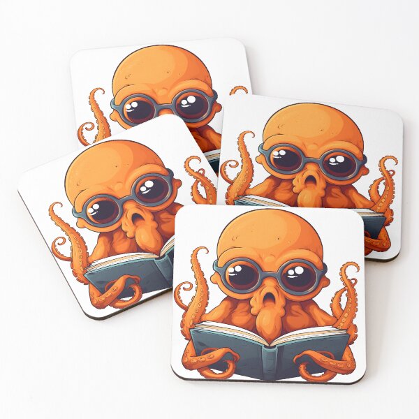 Item preview, The Wise Octopus: A Scholar of the Deep designed and sold by aigcx.