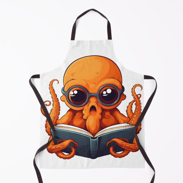 Item preview, The Wise Octopus: A Scholar of the Deep designed and sold by aigcx.