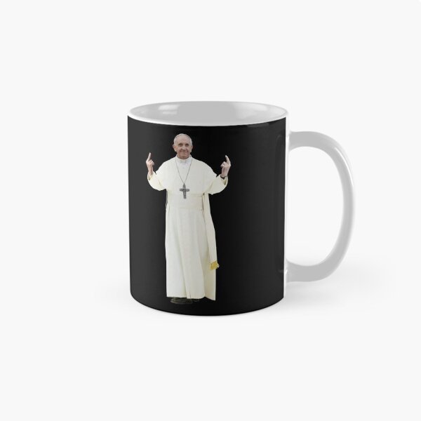 Item preview, High Resolution Standing Bird Flipping Pope Francis designed and sold by worn.