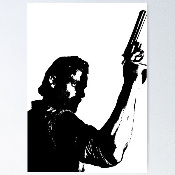 Rick Grimes ( TWD ) Poster for Sale by risingdigitall