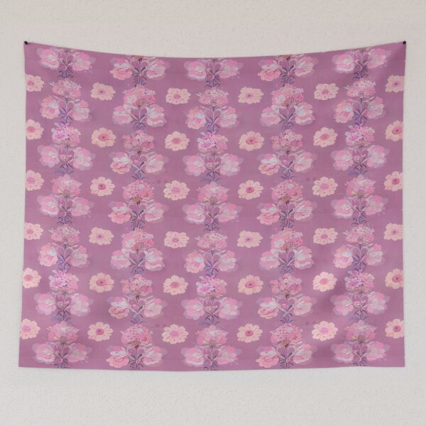 Item preview, "Floral patterns in shades of mauve" designed and sold by DiferenceArt.