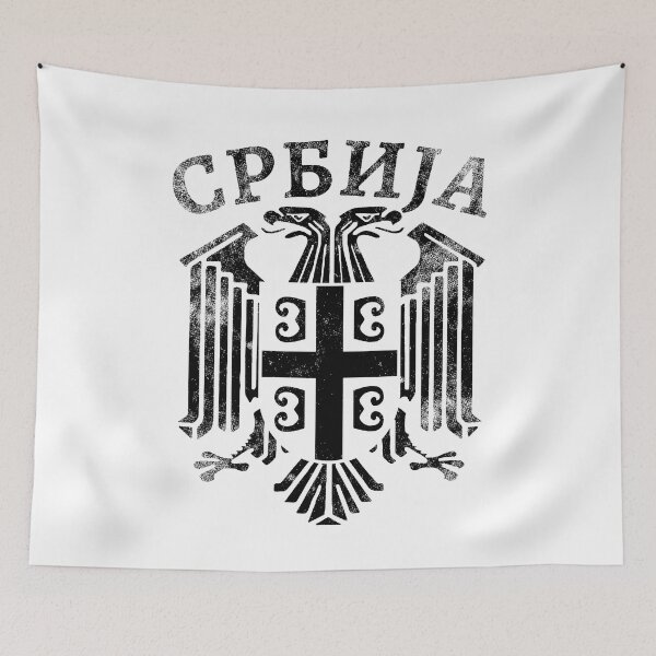 Item preview, Serbia eagle coat of arms designed and sold by Mila1946.
