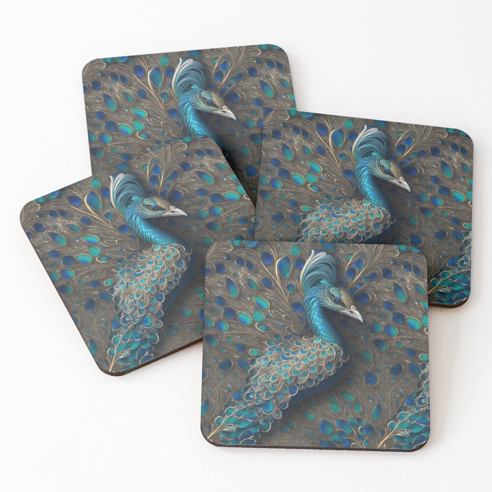 Aperçu de l'œuvre Dessous de verre (lot de 4) créée et vendue par Rothnaric.
