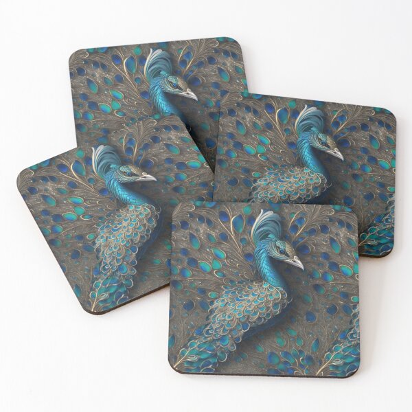 Artikelvorschau, Jeweled male peacock pattern entworfen und verkauft von Rothnaric.