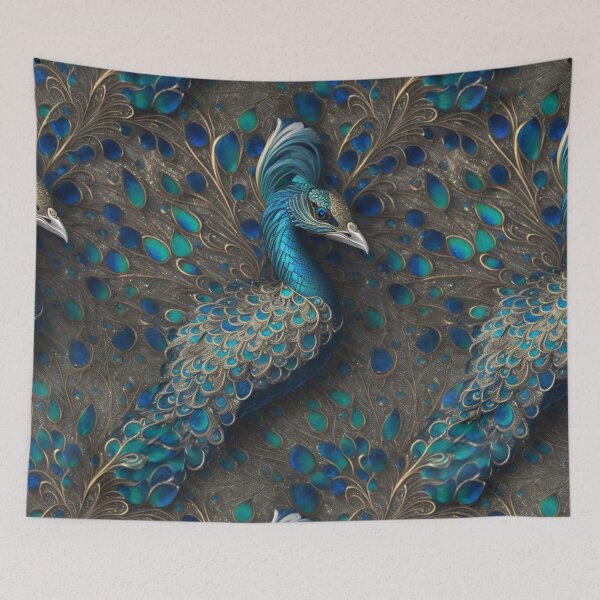 Aperçu de l'œuvre Jeweled male peacock pattern créée et vendue par Rothnaric.