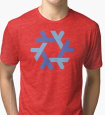 NixOS logo Tri-blend T-Shirt