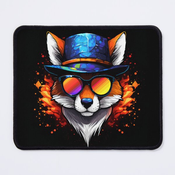 Item preview, Colorful modern style fox designed and sold by KimierArt.
