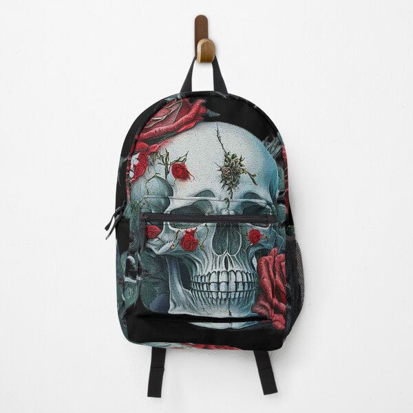 Item preview, Skull and roses flowers designed and sold by sergeibz.