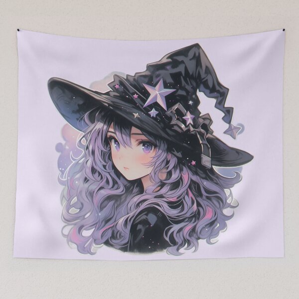 Item preview, Cute Kawaii Pastel Dark Witch designed and sold by PastelMagic.