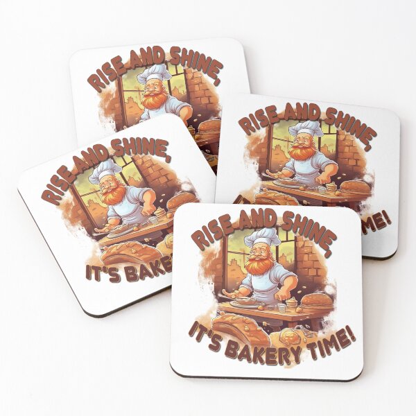 Item preview, Rise and shine, it's bakery time designed and sold by JansenGS.
