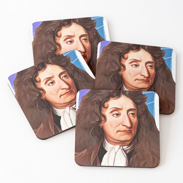 Item preview, French Poet Jean de La Fontaine illustration  designed and sold by Litstoy.