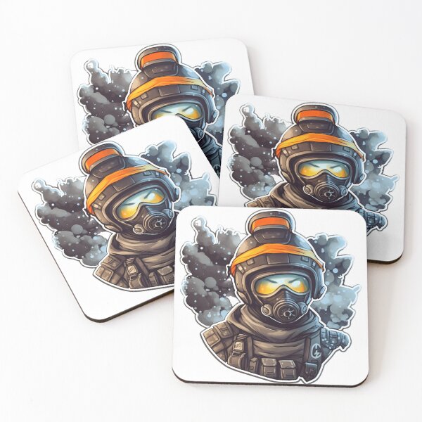 Item preview, Six Siege Operator Smoke Sticker | SoberSips designed and sold by SoberSips.