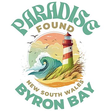 Artwork thumbnail, Beautiful Byron Bay lighthouse by CyberYogi