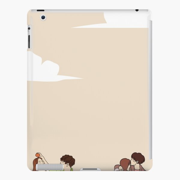 Cute anime couple kiss | iPad Case & Skin