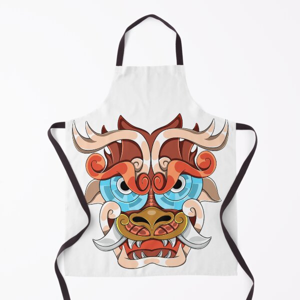 Item preview, Dragon Face Mask designed and sold by ArtFazza.